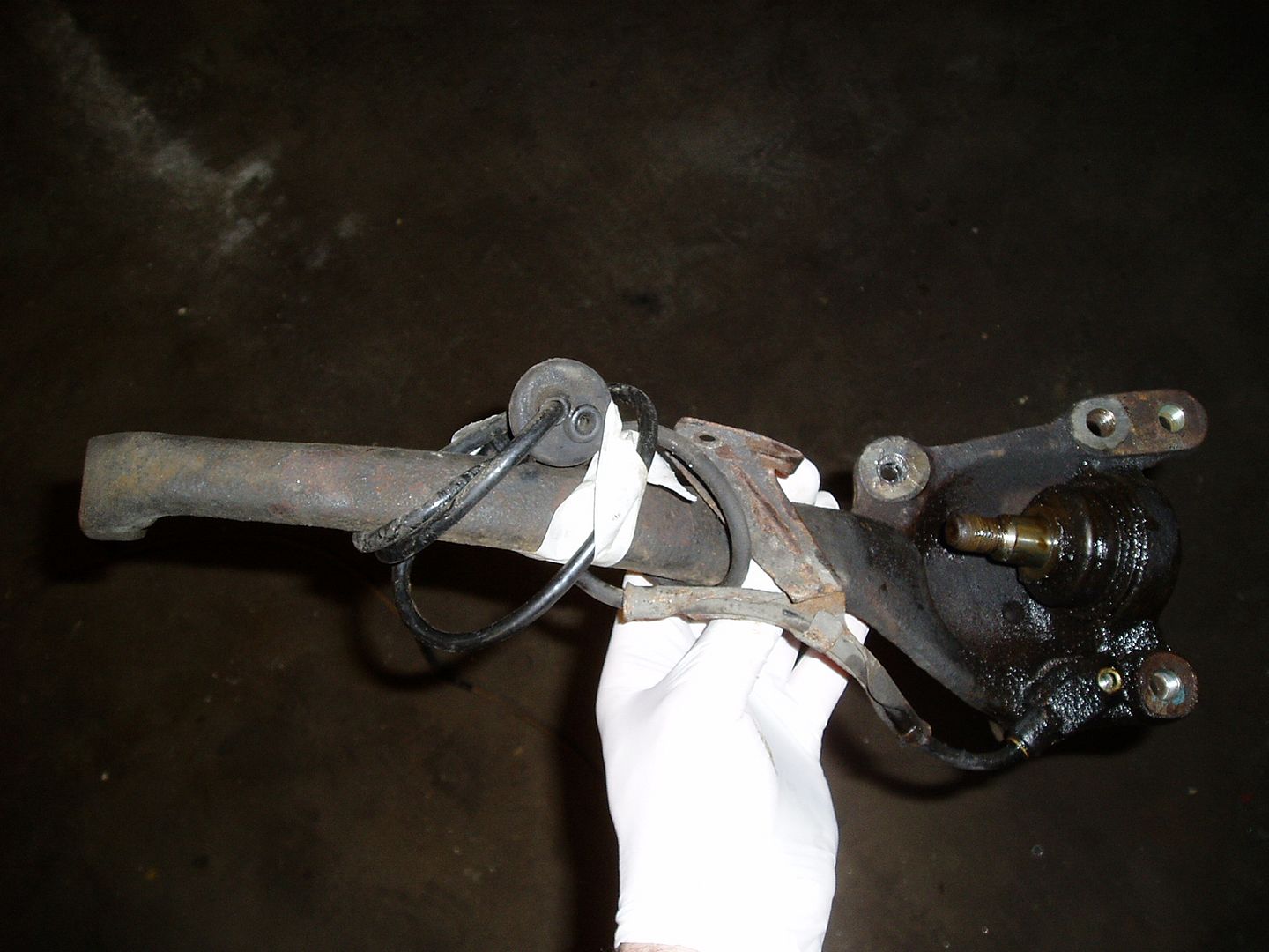 Mercedes w126 right front suspension upright Retro Rides